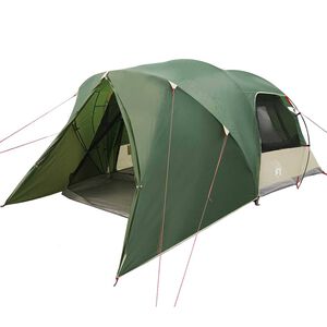 vidaXL Tenda a cupola per 4 persone con tetto Verde 455 x 252 x 178 cm