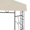 vidaXL Gazebo 3x3x2,7 m Crema 160 g/m²