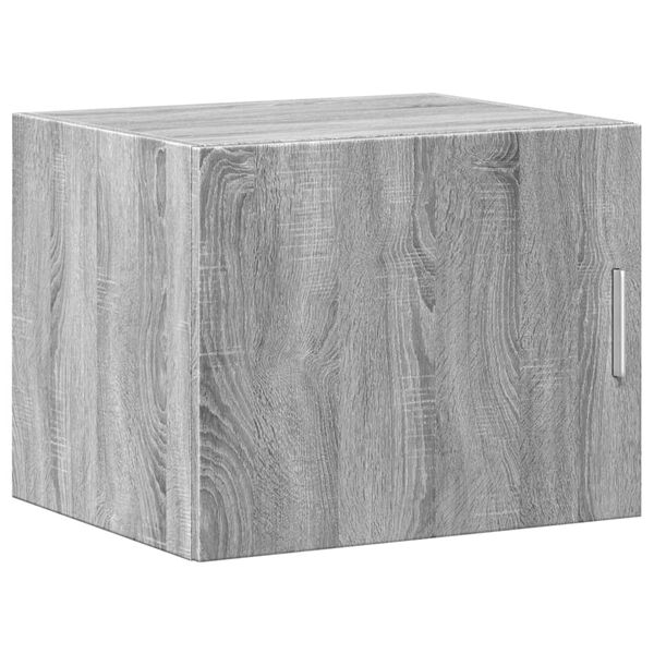 vidaXL Mobile a Parete Grigio Sonoma 50x42,5x40cm in Legno Multistrato