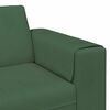 vidaXL Divano Verde Scuro 250 x 188 x 76 cm Tessuto in Cords