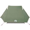 vidaXL Tenda da Campeggio per 2 Persone Verde Impermeabile