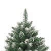 vidaXL Albero di Natale artificiale con 300 LED Verde 240 cm