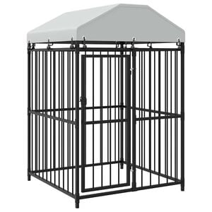 vidaXL Canile da Esterno con Tetto 120x120x150 cm