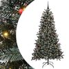 vidaXL Albero di Natale artificiale Verde 180 cm