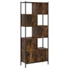 vidaXL Libreria Rovere Fumo 72x28x172 cm in Legno Multistrato