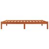 vidaXL Letto senza Materasso Marrone Cera 75x190 cm in Legno di Pino