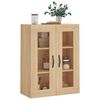 vidaXL Mobile a Parete Rovere Sonoma 69,5x34x90 cm Legno Multistrato