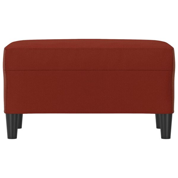 vidaXL Panca Rosso Vino 70x35x41 cm in Similpelle