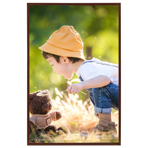 vidaXL Cornici Foto Collage 3pz a Muro o Tavolo Bronzo 59,4x84cm MDF