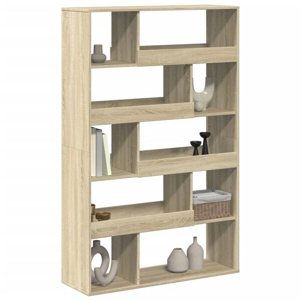 vidaXL Libreria Rovere Sonoma 100x33x156,5 cm in Truciolato