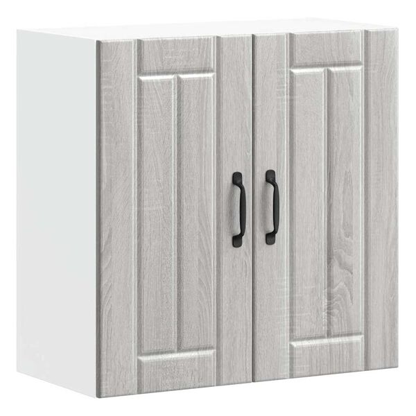 vidaXL Pensile da Cucina Lucca Grigio Sonoma in Legno Multistrato