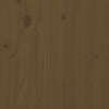 vidaXL Credenza ambra 60x35x80 cm in Legno Massello di Pino