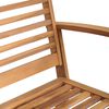 vidaXL Set Divano da Giardino 5 pcs Naturale Legno di teak solido