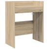 vidaXL Tavolo DJ Rovere Sonoma 82 x 45 x 102 cm Legno ingegnerizzato