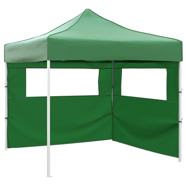 vidaXL Tenda Party Verde 292 x 292 x 315 cm Tessuto Oxford