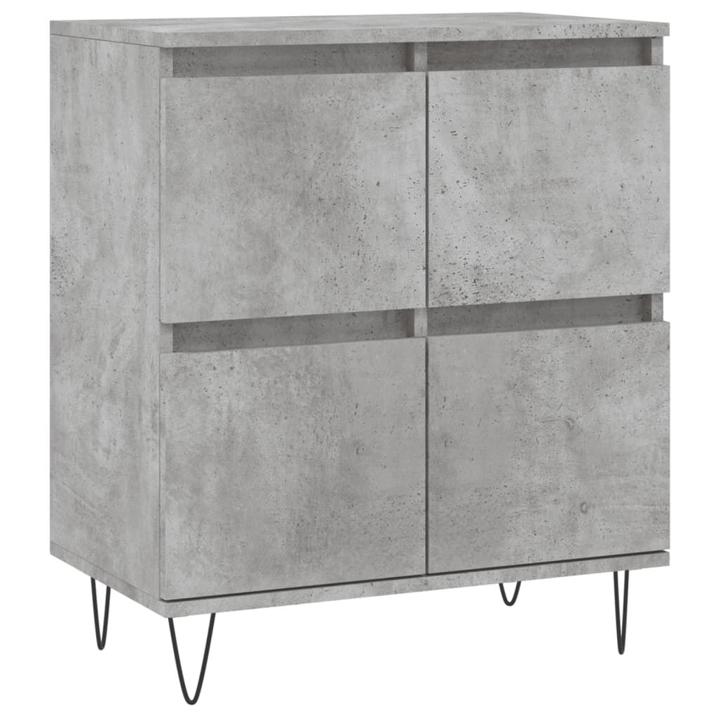 Credenze In Legno Multistrato Bianco VidaXL (2 Pezzi) - 79x38x80 Cm - Mobile Contenitore Con Ampio Spazio