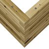 vidaXL Fioriera da Giardino 90x60x45,5 cm in Legno di Pino Impregnato
