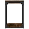 vidaXL Tavolino da Salotto Rovere Fumo 50x35x52 cm Legno Multistrato