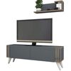 Homemania Mobile Porta TV Nicol 120x31x42 cm Antracite