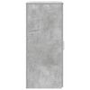 vidaXL Mobile Portaoggetti Grigio Cemento 40x45x103,5 cm in Truciolato