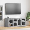vidaXL Mobile TV Grigio Sonoma 100 x 35 x 40 cm Legno multistrato