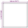 vidaXL Tappeto da Tenda 200x200 cm Blu in HDPE