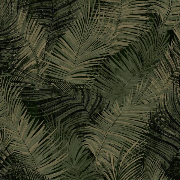 DUTCH WALLCOVERINGS Carta da Parati Palm Verde