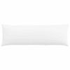vidaXL Cuscini da Divano 2 pcs Bianco 120 x 40 cm Tessuto