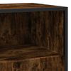 vidaXL Credenza Rovere Fumo 68x35x76 cm in Legno Multistrato