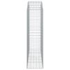 vidaXL Cesto Gabbione ad Arco 200x50x180/200 cm Ferro Zincato