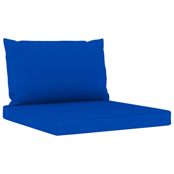 vidaXL Set Salotto da Giardino 6 pz con Cuscini Blu
