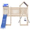 vidaXL Set da Gioco da Esterno in Legno Massello di Pino