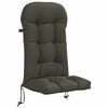 vidaXL Cuscino per Lounger Sole PUTTEN 100% Poliestere Antracite