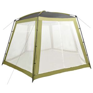 vidaXL Tenda per Piscina in Tessuto 500x433x250 cm Verde