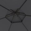 vidaXL Gazebo con Pareti Laterali 3,1x2,7 m Antracite
