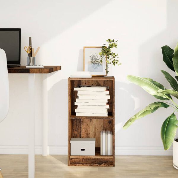 vidaXL Libreria Legno Antico 40x24x76 cm in Truciolato