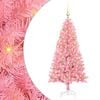 vidaXL Albero di Natale Rosa 150 cm PVC