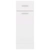 vidaXL Armadio con Cassetto &ldquo;Lyon&rdquo; Bianco 30x46x81,5 cm