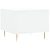 vidaXL Tavolini da Salotto 2 pz Bianchi 50x50x40 cm Legno Multistrato