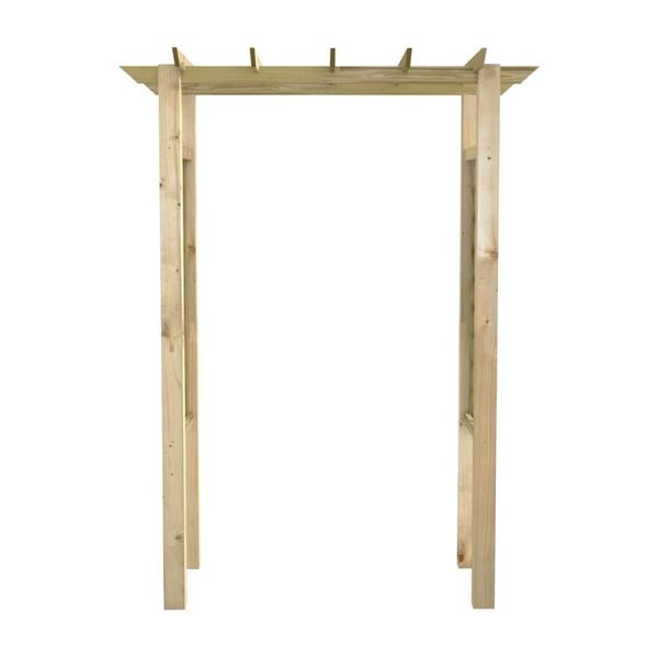 vidaXL Pergola / Arco da Giardino 150x60x204 cm in Legno Impregnato