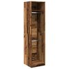 vidaXL Armadio Legno Antico 50x50x200 cm in Legno Multistrato