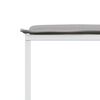 vidaXL Set da Pranzo da Giardino 15 pz con Cuscini Bianco in Textilene