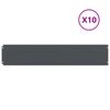 vidaXL Bordura per Prato 10 pz 20 x 103 cm Acciaio laminato a freddo