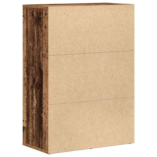 vidaXL Credenza Legno vecchio 60 x 31 x 84 cm Legno multistrato