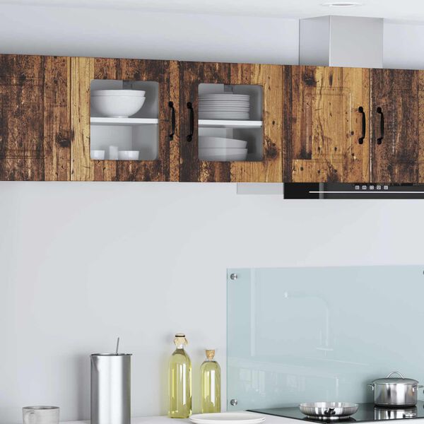 vidaXL Mobile da cucina con lo scaffale Legno vecchio 40 x 31 x 40 cm