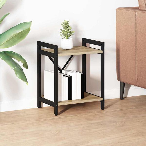 vidaXL Libreria Rovere Sonoma 40 x 30 x 50 cm Legno multistrato