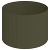 vidaXL Vaso da giardino Verde oliva 90 x 90 x 20 cm