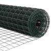 vidaXL Recinzione Euro Verde 0.8 x 10 m Ferro rivestito in PVC