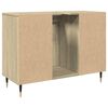vidaXL Mobile da Bagno Rovere Sonoma 80x33x60 cm in Legno Multistrato