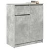 vidaXL Credenza con Cassetto Grigio Cemento 71x35x84 cm in Truciolato